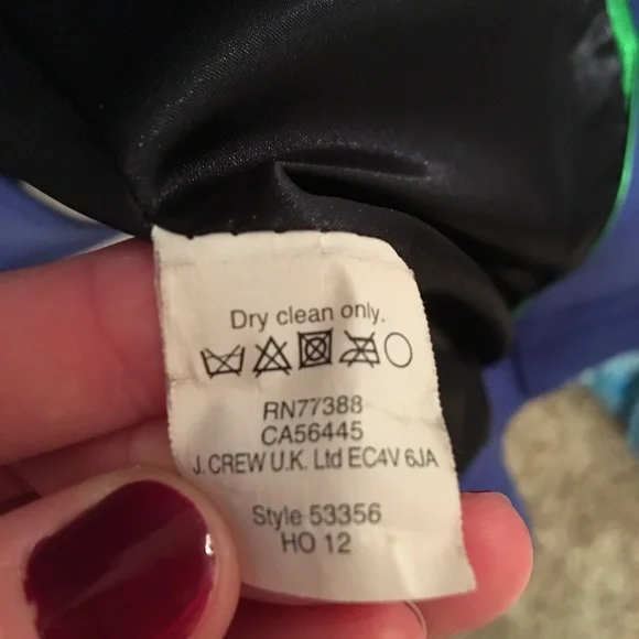 J. Crew Blue Pea Coat with Gold Buttons - Picture 3 of 7